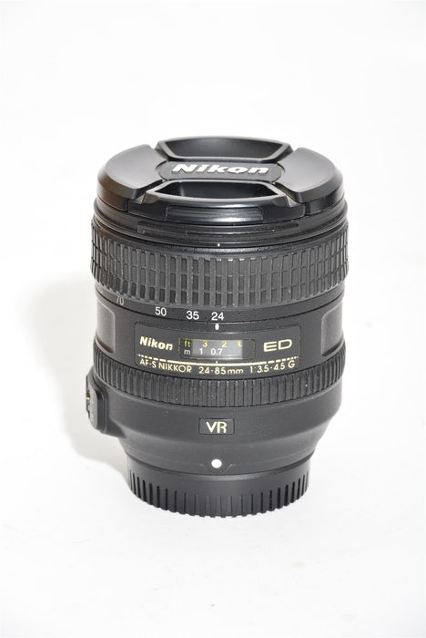 Used Nikon AF-S Nikkor 24-85mm f/3.5-4.5 G ED VR Lens