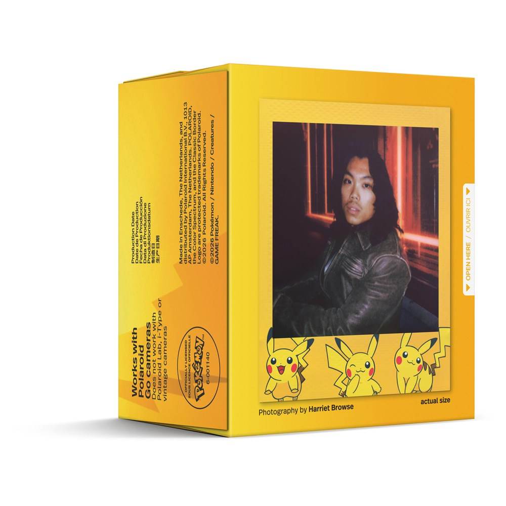 Polaroid Go Color Film 16 Instant Photos Pikachu Edition