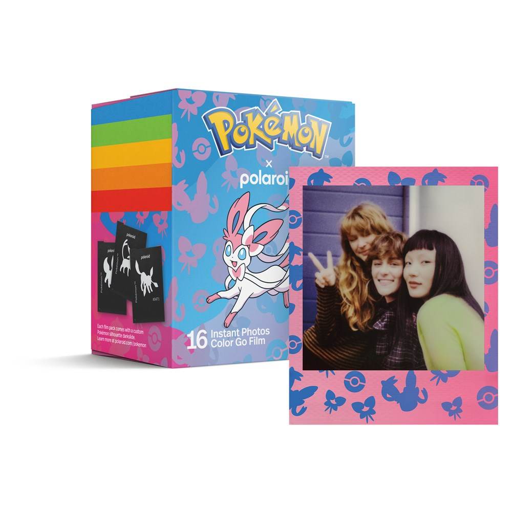 Polaroid Go Color Film 16 Instant Photos Sylveon Edition