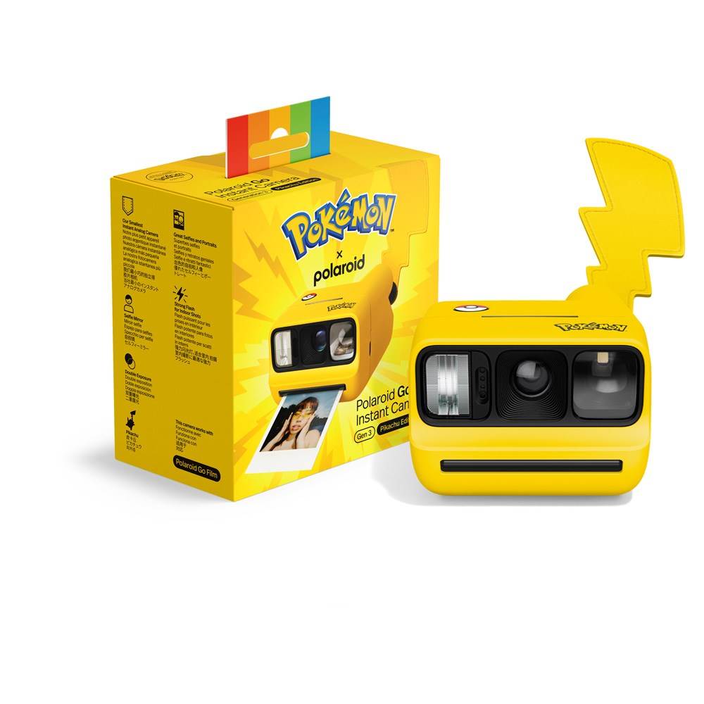 Polaroid Go Gen 3 Pokémon Pikachu Edition
