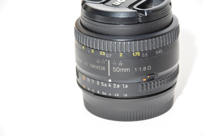 Used Nikon Nikkor AF 50mm f/1.8D Lens