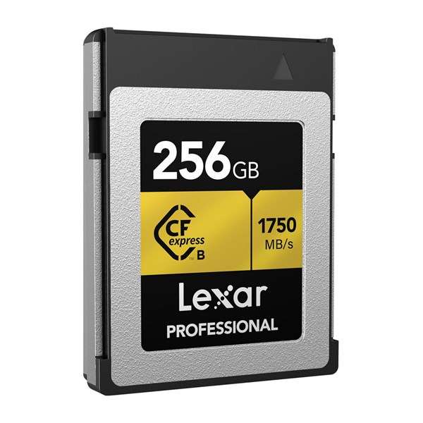 Lexar Professional 256GB CFexpress Type B Card Gold Series