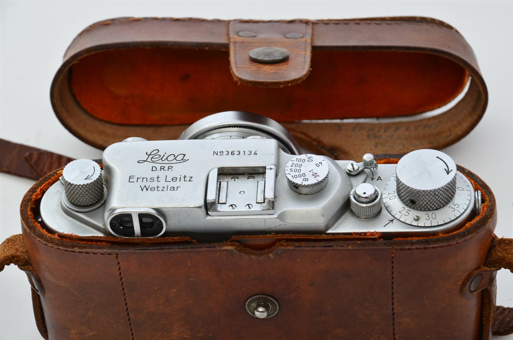 Used Leica 111c D.R.P. Ernst Leitz Wetzlar With Summitar f=5cm 1:2