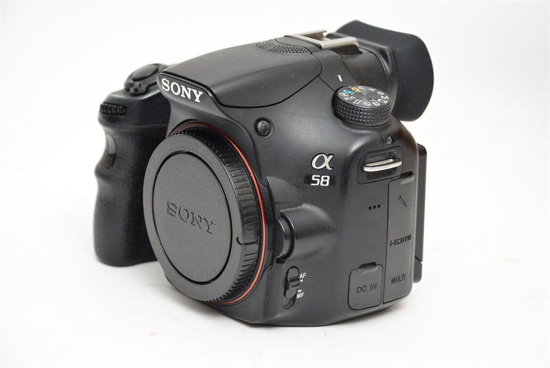 Used Sony A58 with 18-55mm and 75-300mm Macro Lenses