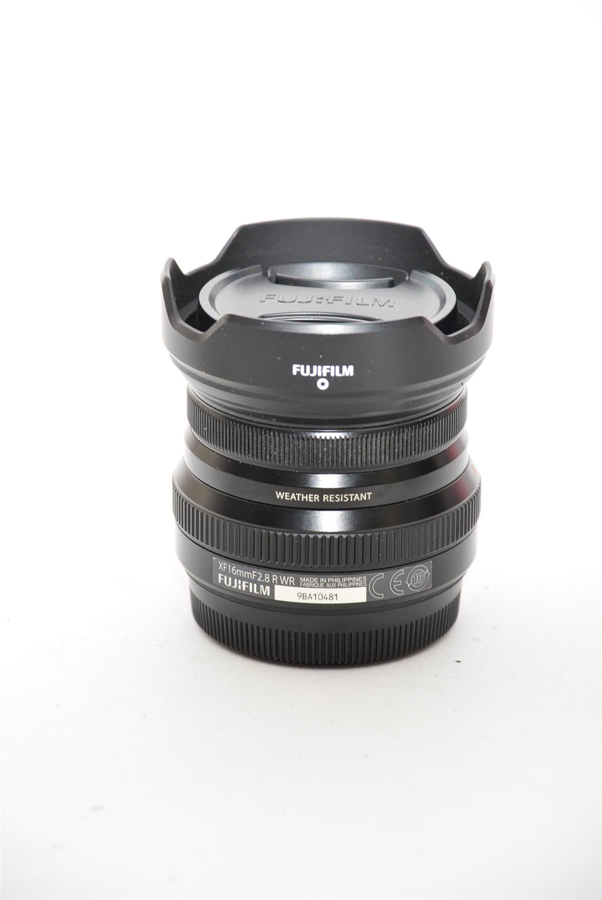 Used Fujifilm 16mm f/2.8 R WR Lens