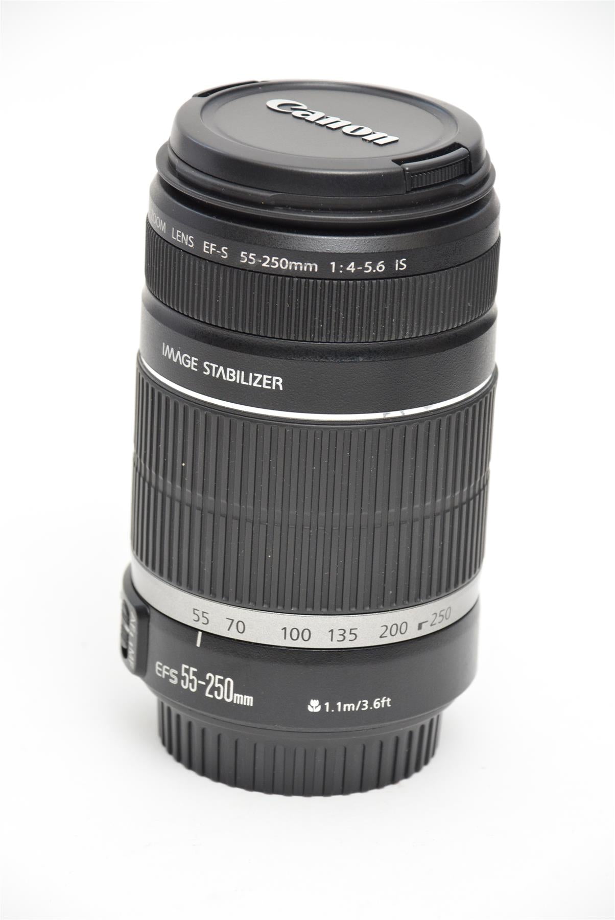 Used Canon EF-S 55-250mm f/4-5.6 IS Zoom Lens