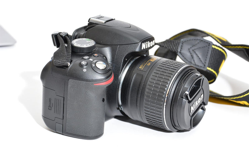 Used Nikon D3200 with 18-55 Kit + Sigma 70-300mm Lens