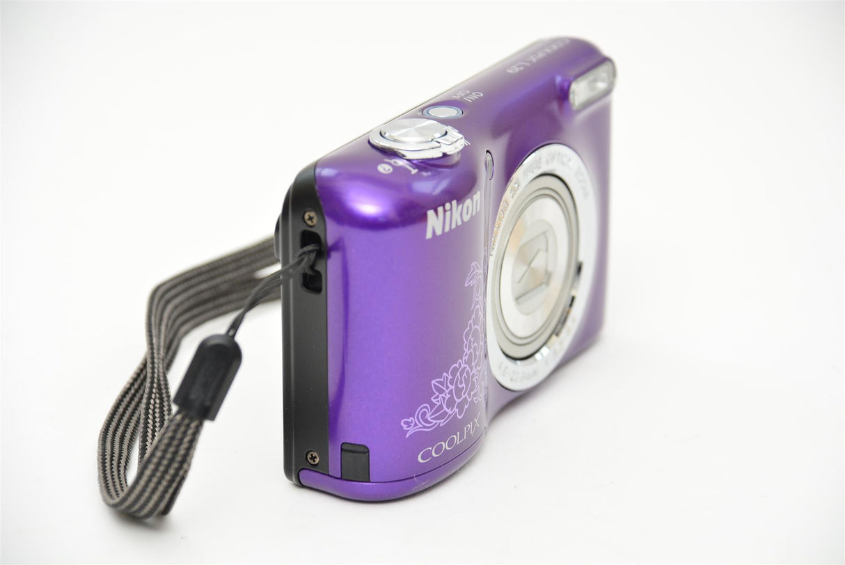 Used Nikon Coolpix L29 Compact Camera - Purple