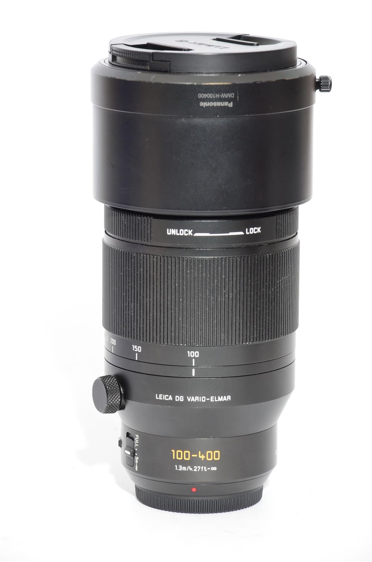 Used Panasonic Leica DG Vario Elmar 100-400mm f/4-6.3 Micro Four Thirds Lens