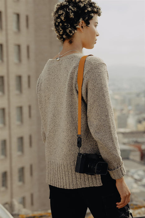 Peak Design Form Leather Camera Strap Short - Amber