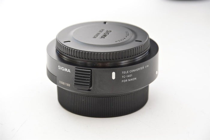 Used Sigma 150-600 Sport Nikon Fit Lens with Sigma 1.4x Converter