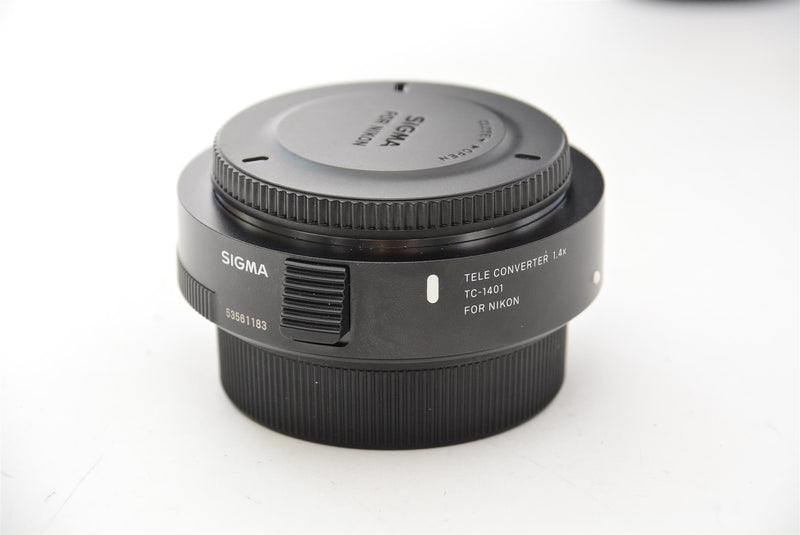 Used Sigma 150-600 Sport Nikon Fit Lens with Sigma 1.4x Converter