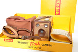 Used Kodak Brownie Flash Camera Gift Set