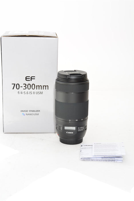 Used Canon EF 70-300mm f/4-5.6 IS II USM Lens