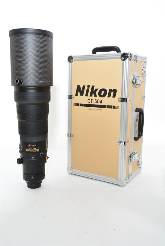 Used Nikon 500mm f/4 VR Super Telephoto Prime Lens