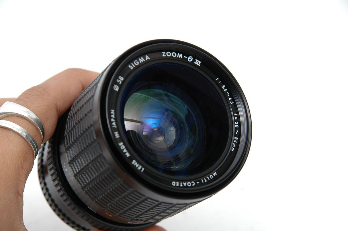 Used Sigma Zoom III 28-84mm f3.5-4.5 Lens for Minolta