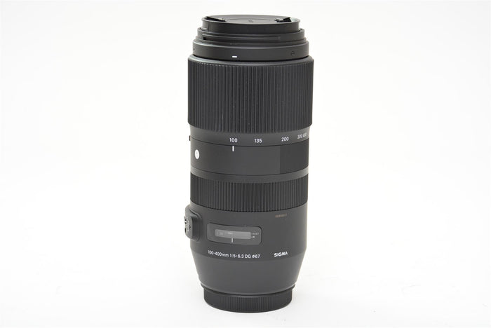 Used Sigma 100-400mm f/5-6.3 DG Canon Fit Lens
