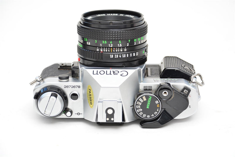 Used Canon AE-1 35mm Film Camera