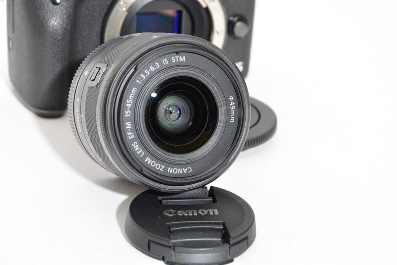 Used Canon EOS M5 Mirrorless Camera With EF-M15-45 IS STM Kit Lens