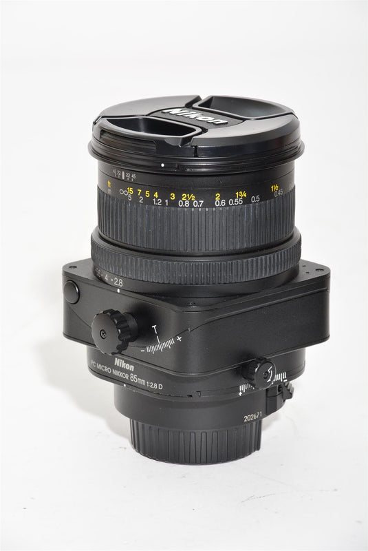 Used Nikon PC Micro Nikkor 85mm f/2.8D Lens
