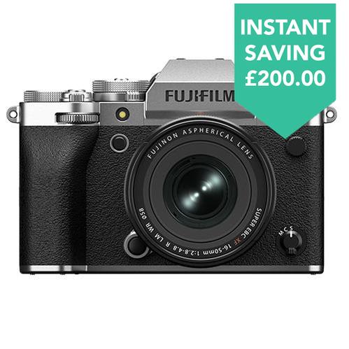 Fujifilm X-T5 with XF16-50mm F2.8-4.8 R LM WR - Silver