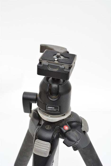 Used Manfrotto 190CL Tripod with 486RC2 Head