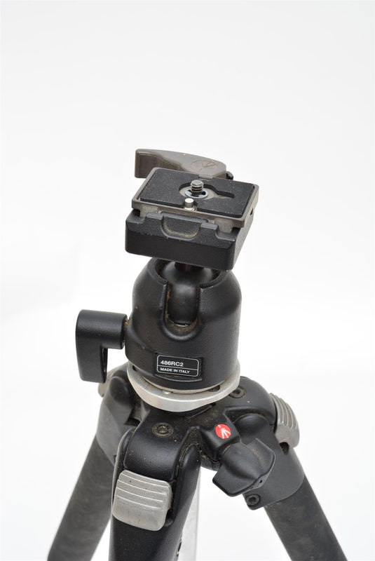 Used Manfrotto 190CL Tripod with 486RC2 Head
