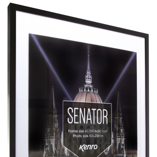 Kenro Senator Series A3 Black Finish Wood Frame