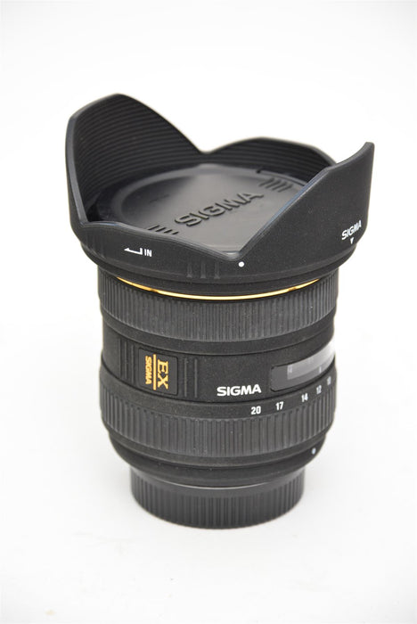 Used Sigma 10-20mm f/4-5.6 DC HSM Nikon Lens
