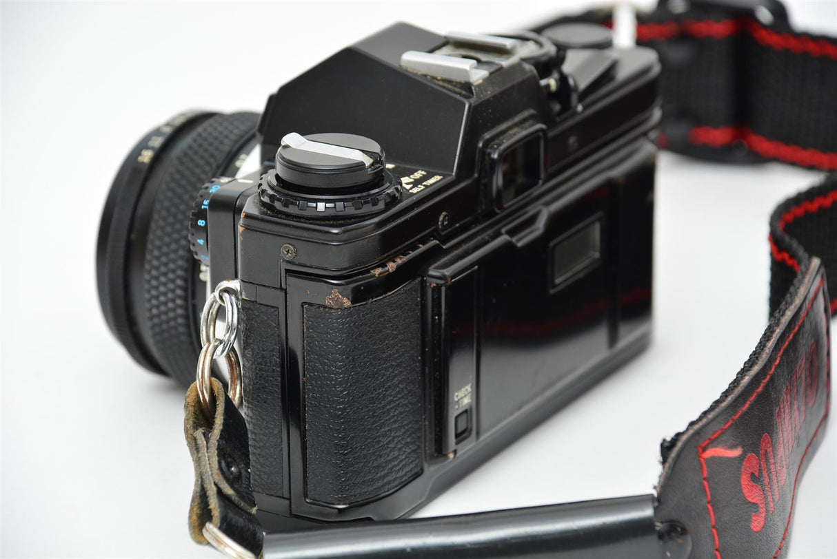 Used Olympus OM-10 Body with 50mm 1.8 Lens - Black