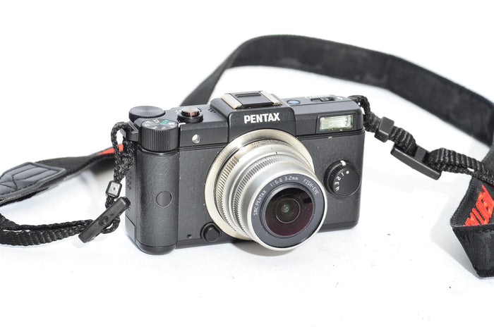 Used Pentax Q With 5-15mm Lens, 15-45mm Lens, 3.2mm Fisheye Lens