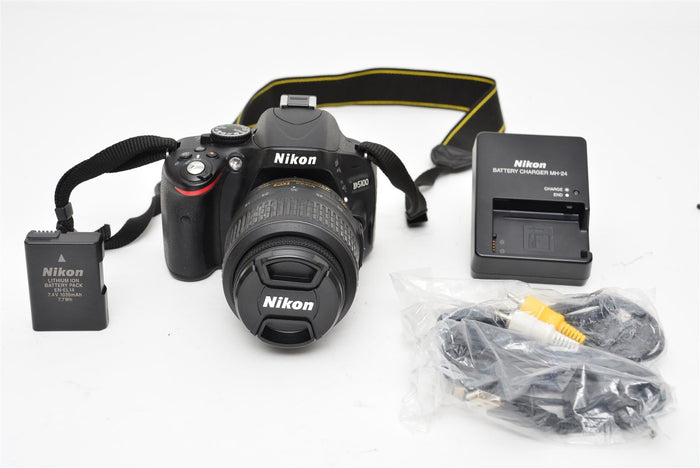 Used Nikon D5100 Camera with AF-S 18-55mm f/3.5-5.6 G DX Lens