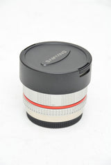 Used Samyang 7.5mm f/3.5 UMC Fisheye MFT Lens - Silver