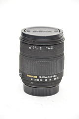 Used Sigma 18-125mm f/3.5-5.6 DC Nikon Fit Lens
