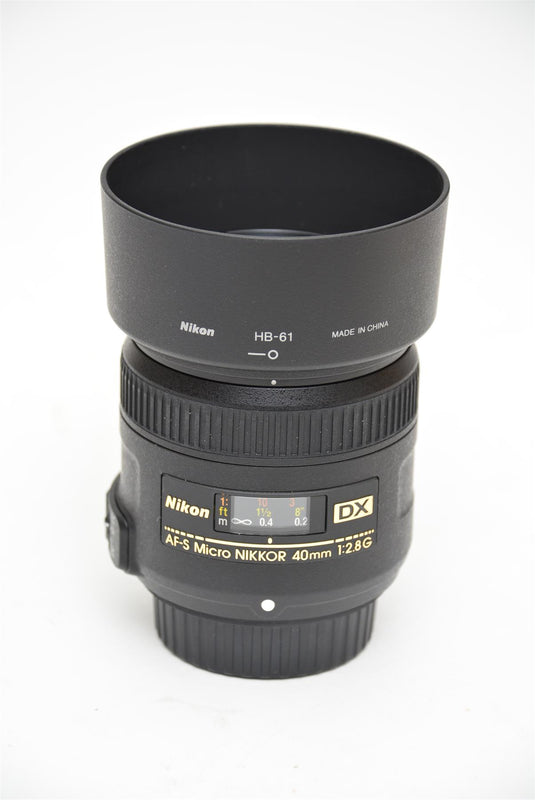 Used Nikon Nikkor AF-S DX 40mm f/2.8G Micro Lens