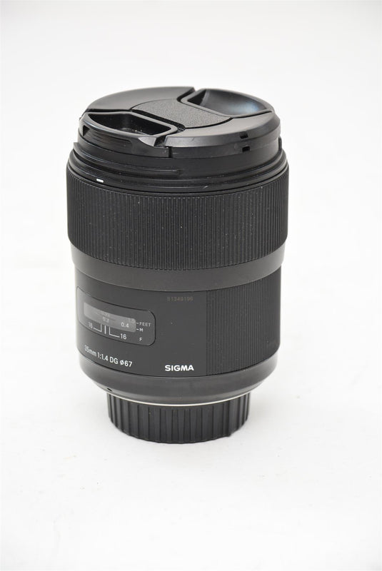 Used Sigma 35mm f/1.4 DG Nikon Fit Lens