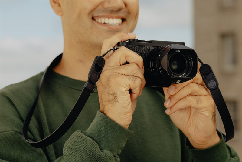 Peak Design Form Leather Camera Strap Long - Black