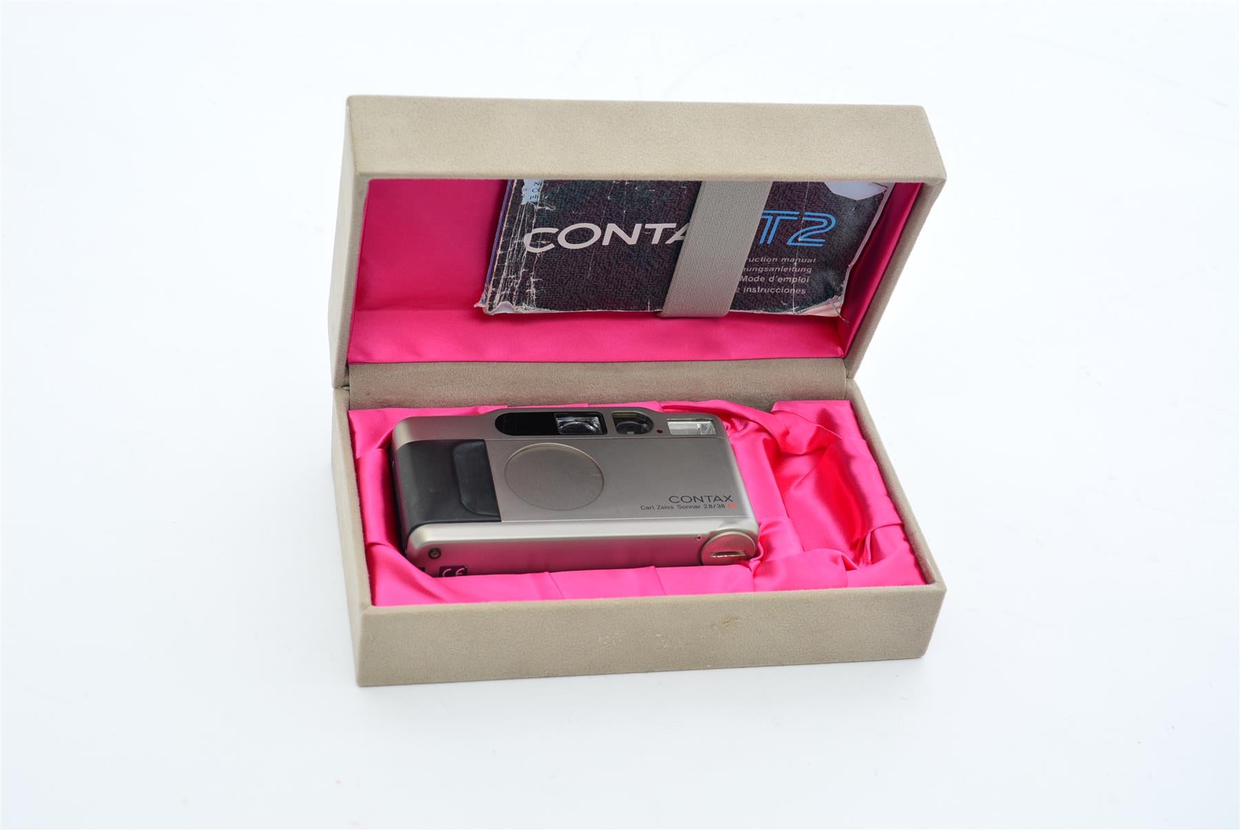 Used Contax T2 Silver Film Camera – Cambrian Photography