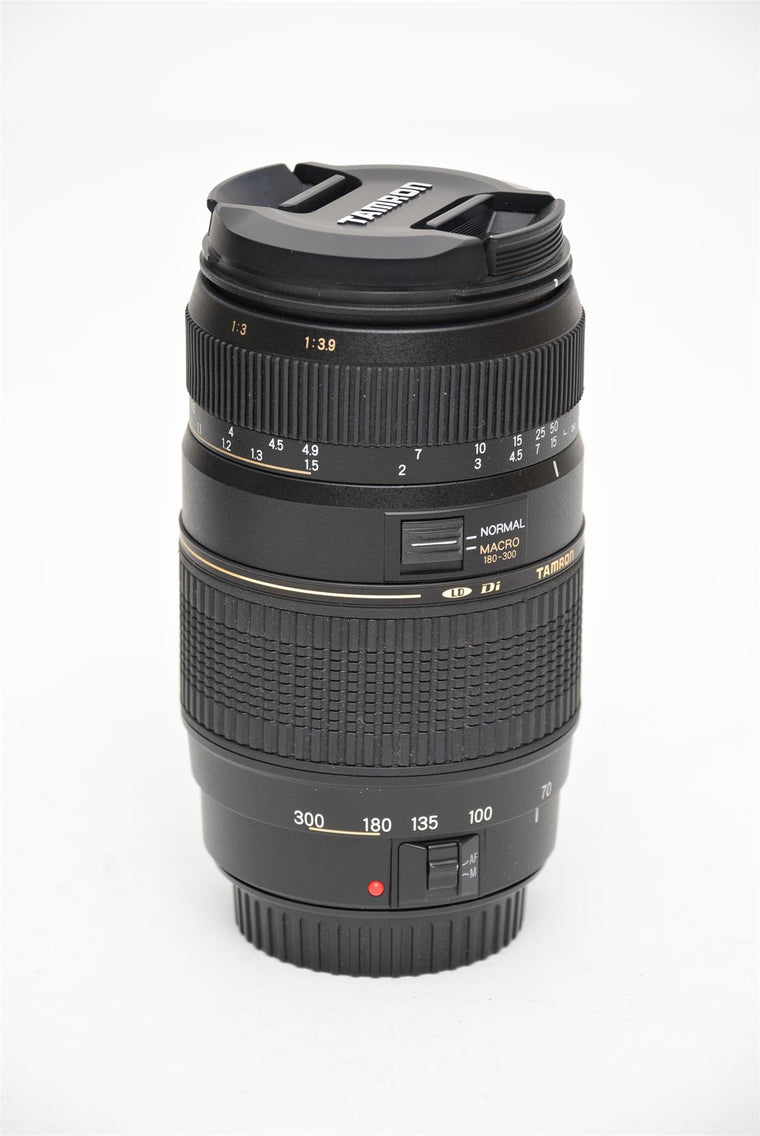 Used Tamron AF 70-300mm f/4-5.6 Tele Macro Canon Lens