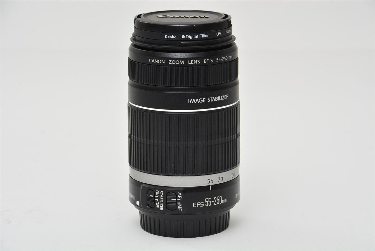 Used Canon EF-S 55-250mm f/4-5.6 IS Lens