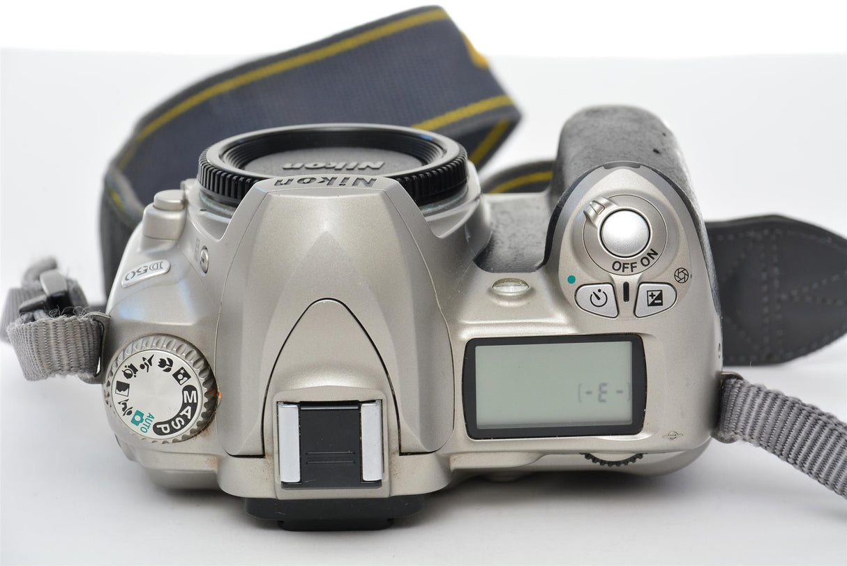 Used Nikon D50 DSLR Camera Body - Silver