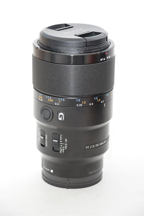 Used Sony FE 90mm F2.8 Macro G OSS Lens
