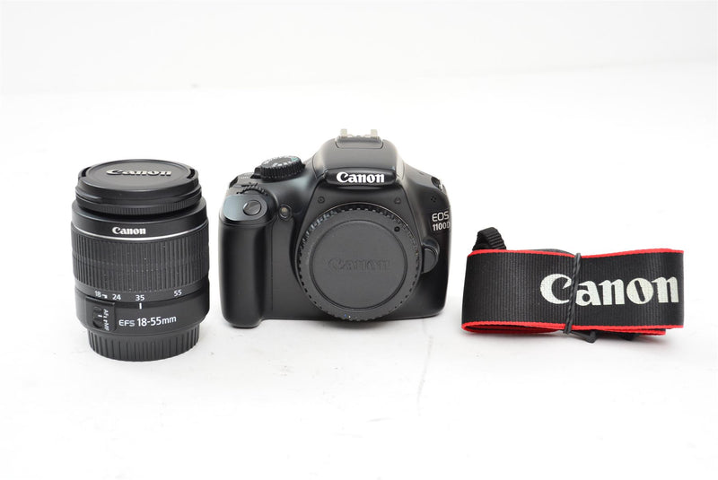 Used Canon 1100D Camera Body with 18-55mm Lens
