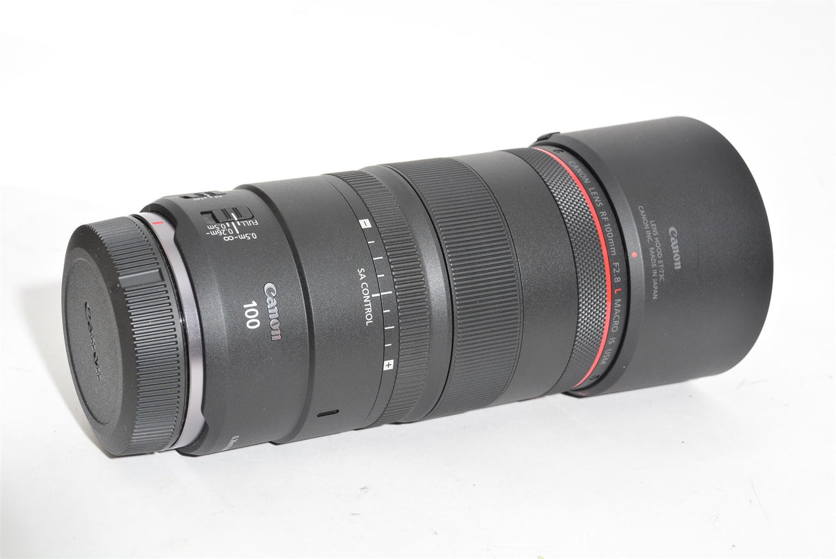 Used Canon RF 100mm f/2.8 L Macro IS USM Lens