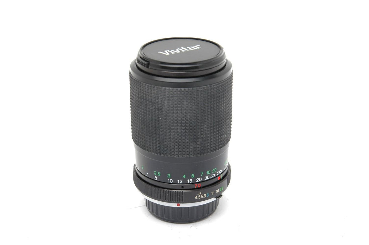 Used Vivitar 70-210mm 4.5-5.6 Manual Focus Lens for Minolta MD Mount