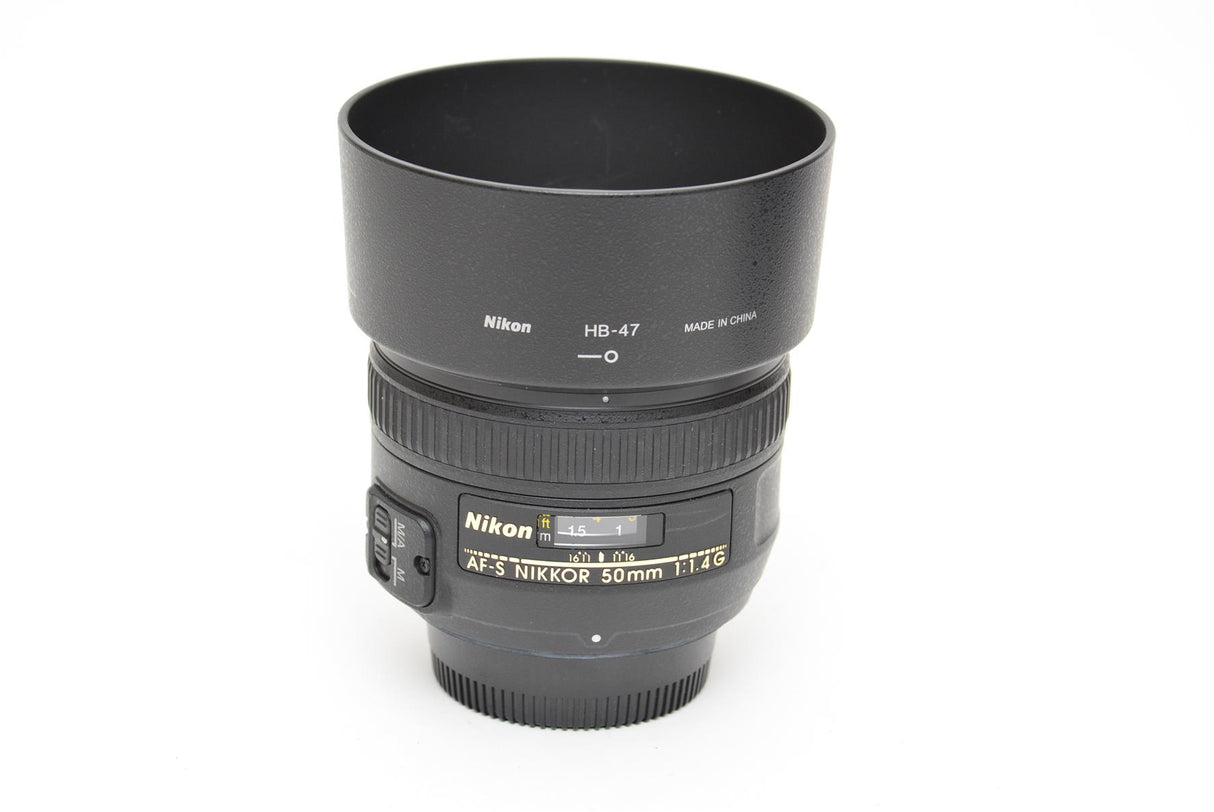 Used Nikon AF-S Nikkor 50mm f/1.4G Lens