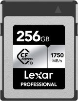 Lexar Professional CFexpress Silver Type B Card - 1750MB/s - 256GB