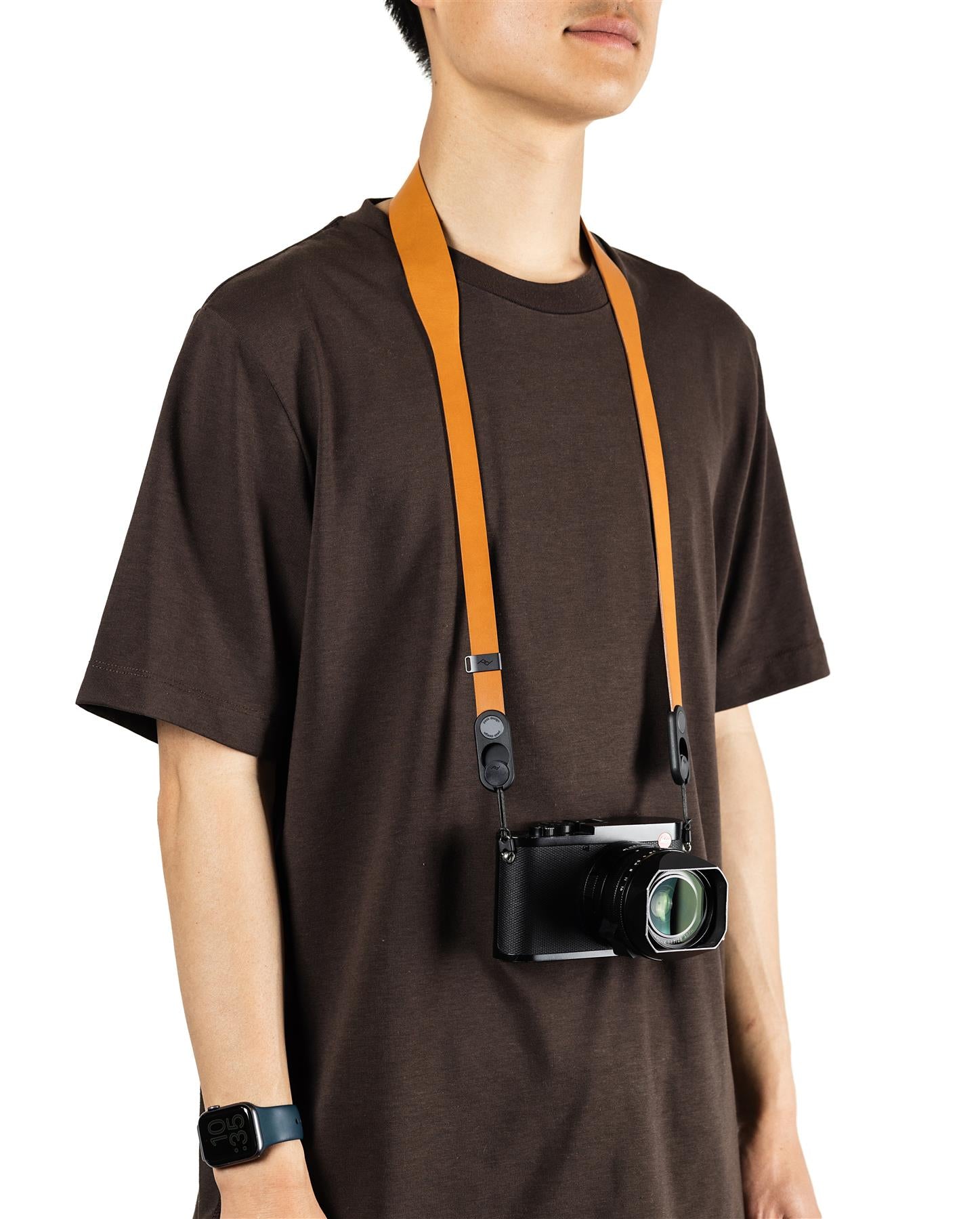 Peak Design Form Leather Camera Strap Short - Amber