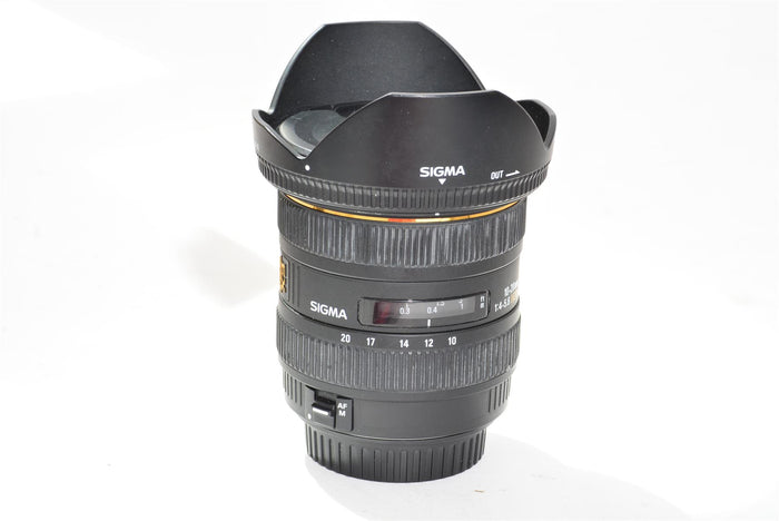 Used Sigma 10-20mm f/4-5.6 DC HSM Canon Fit Lens