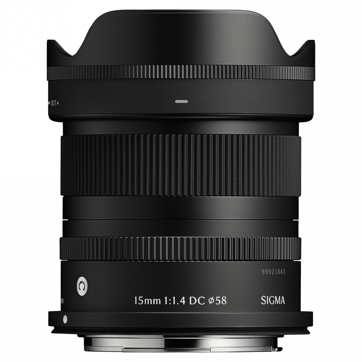 Sigma 15mm F/1.4 DC (C) Fujifilm X Mount Lens